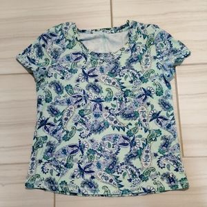 T by Talbots Paisley T-shirt